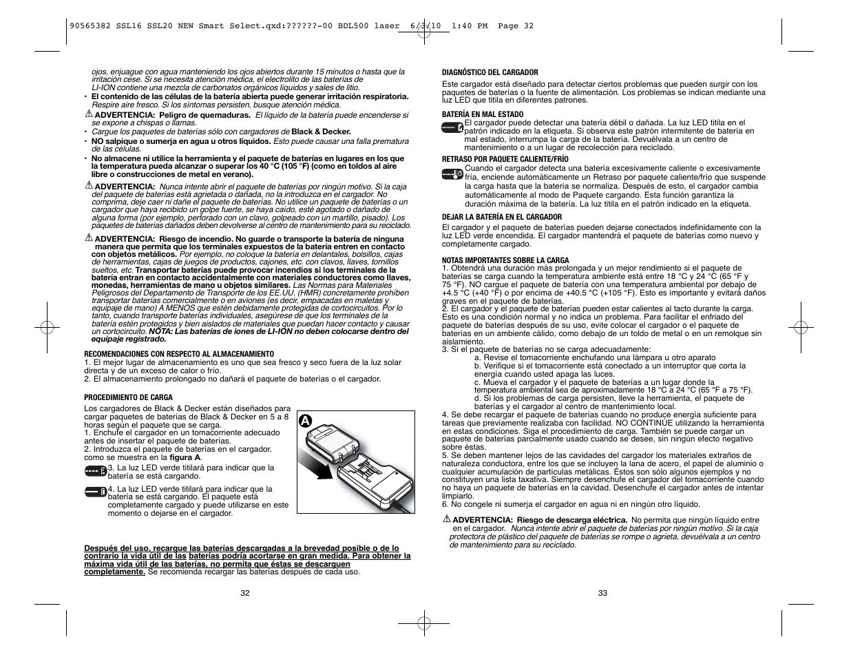 Black & Decker SSL20 User Manual | Page 17 / 21