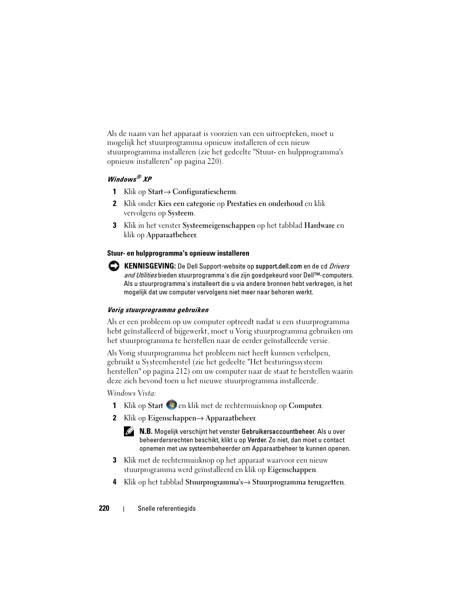 Dell OptiPlex 740 User Manual | Page 220 / 532