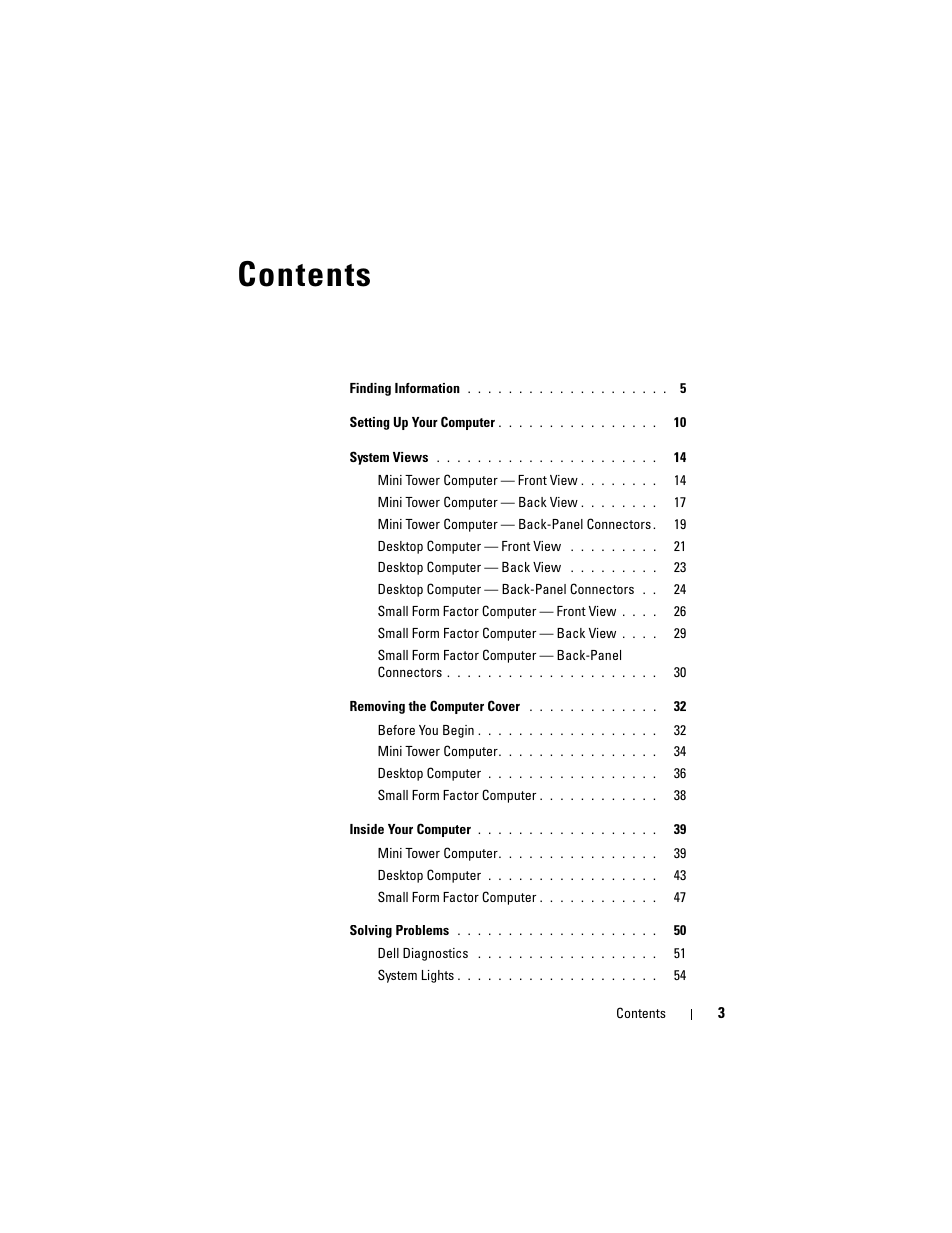 Dell OptiPlex 740 User Manual | Page 3 / 532