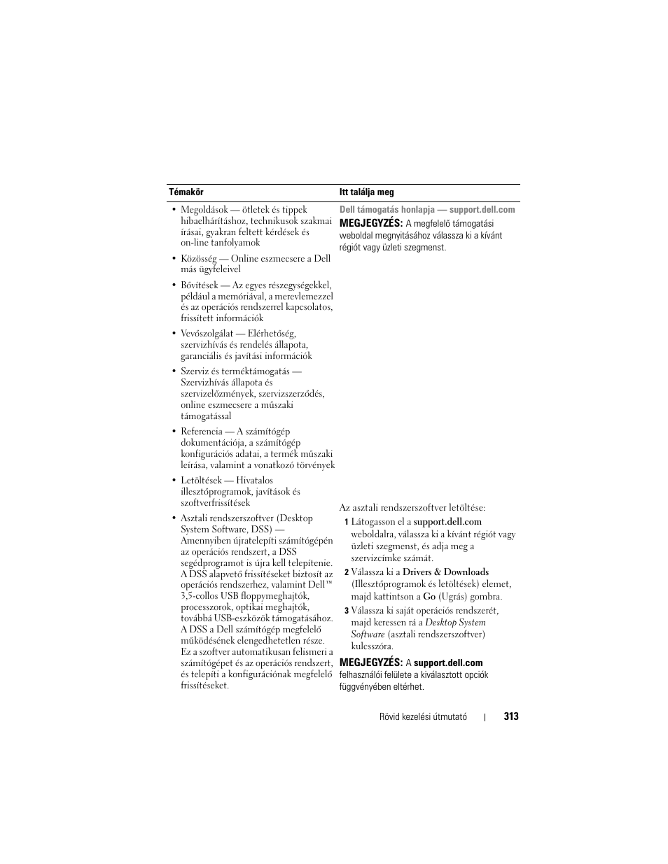 Dell OptiPlex 740 User Manual | Page 313 / 532