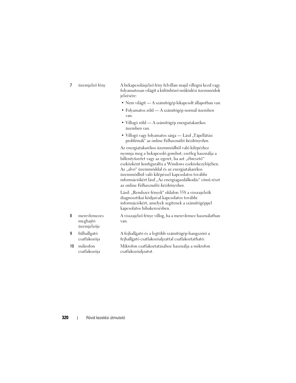 Dell OptiPlex 740 User Manual | Page 320 / 532