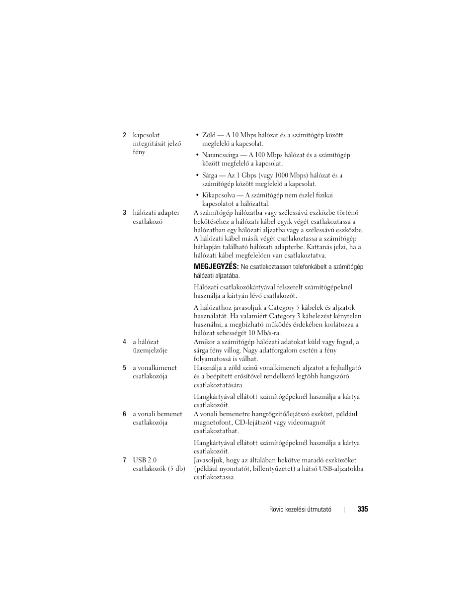 Dell OptiPlex 740 User Manual | Page 335 / 532