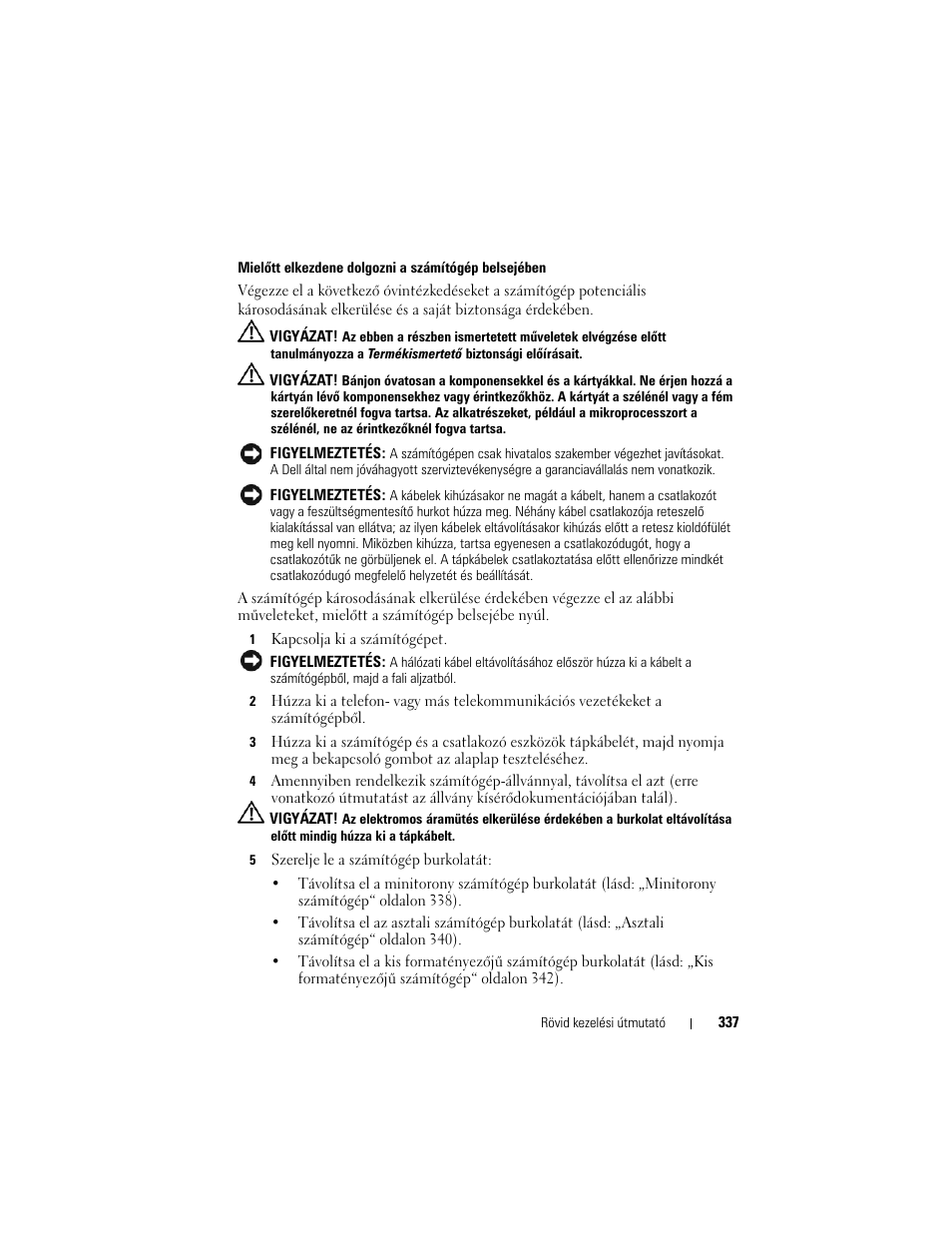 Dell OptiPlex 740 User Manual | Page 337 / 532