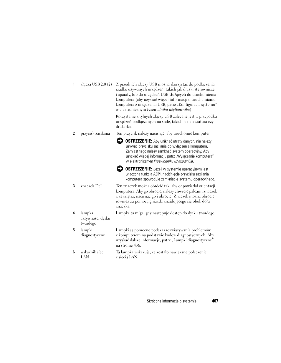 Dell OptiPlex 740 User Manual | Page 407 / 532