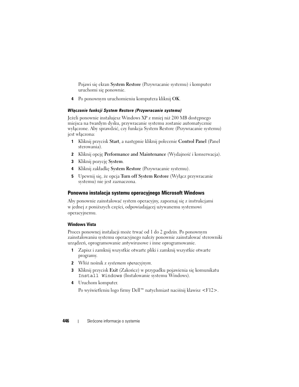 Dell OptiPlex 740 User Manual | Page 446 / 532