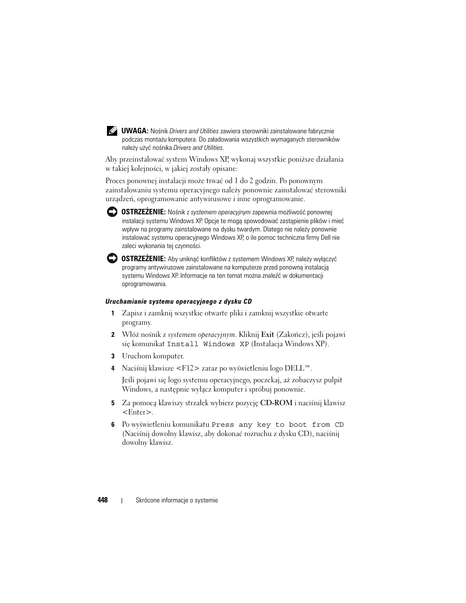 Dell OptiPlex 740 User Manual | Page 448 / 532