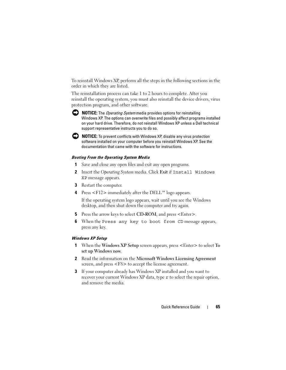 Dell OptiPlex 740 User Manual | Page 65 / 532