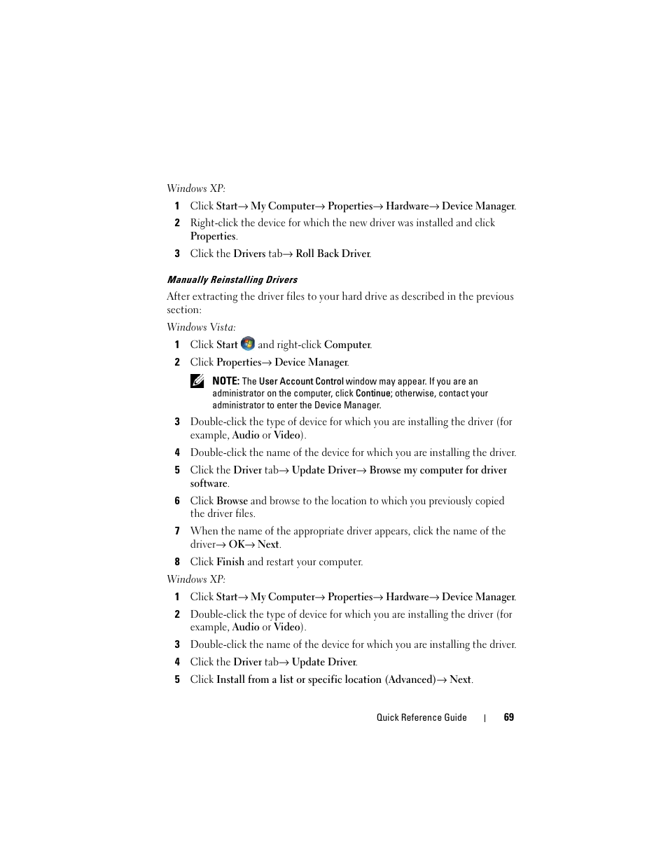 Dell OptiPlex 740 User Manual | Page 69 / 532