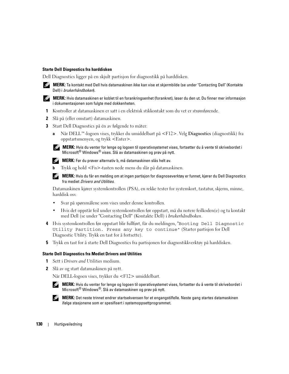 Dell Latitude D531 (Mid 2007) User Manual | Page 130 / 224