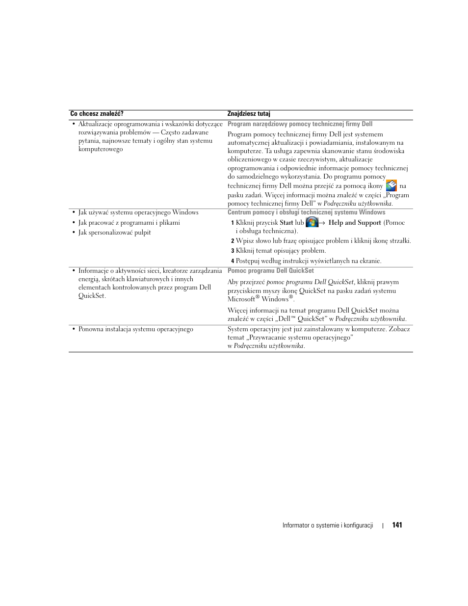 Dell Latitude D531 (Mid 2007) User Manual | Page 141 / 224