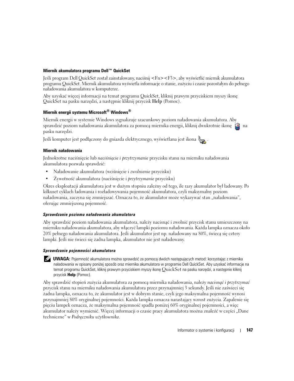 Dell Latitude D531 (Mid 2007) User Manual | Page 147 / 224