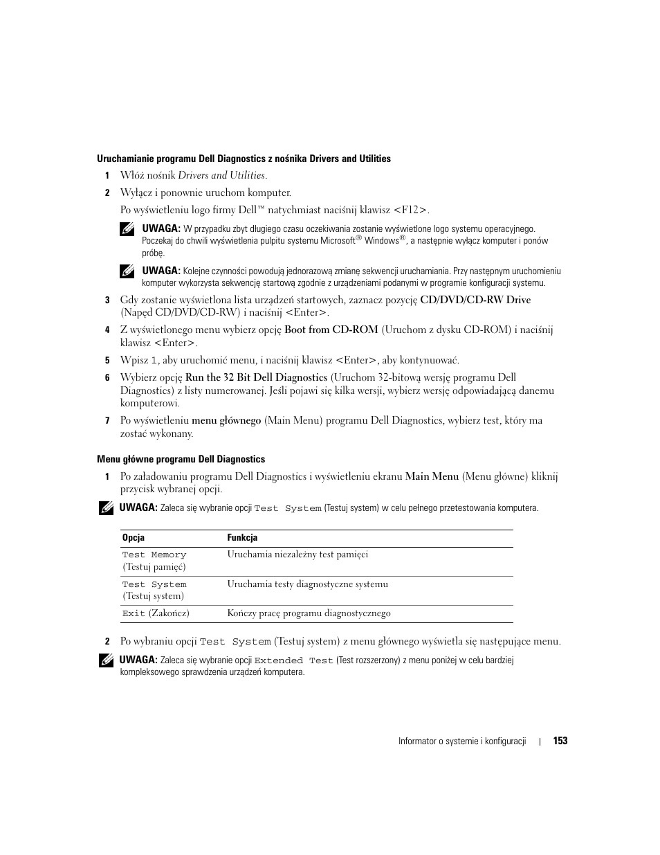 Dell Latitude D531 (Mid 2007) User Manual | Page 153 / 224