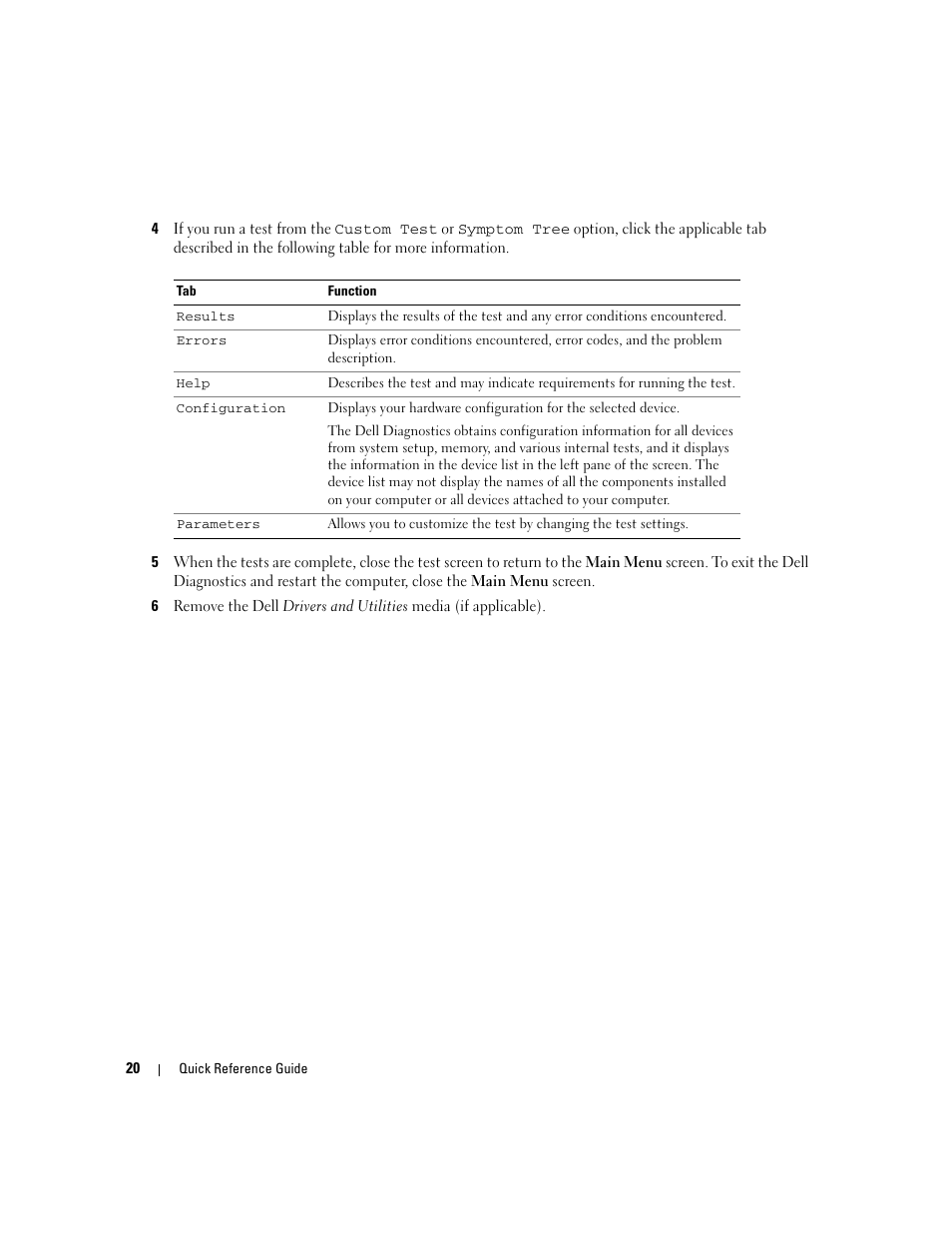 Dell Latitude D531 (Mid 2007) User Manual | Page 20 / 224