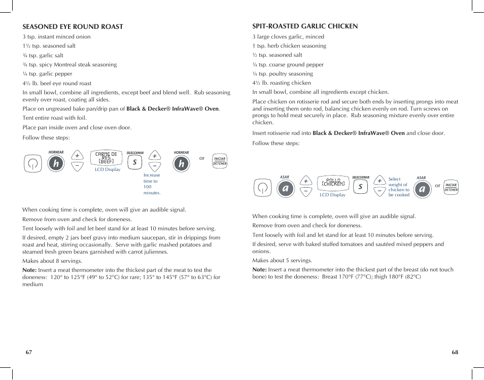 Black & Decker INFRAWAVE FC351B User Manual | Page 35 / 41