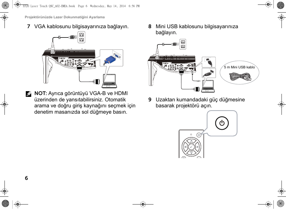 Dell S520 Projector User Manual | Page 218 / 242