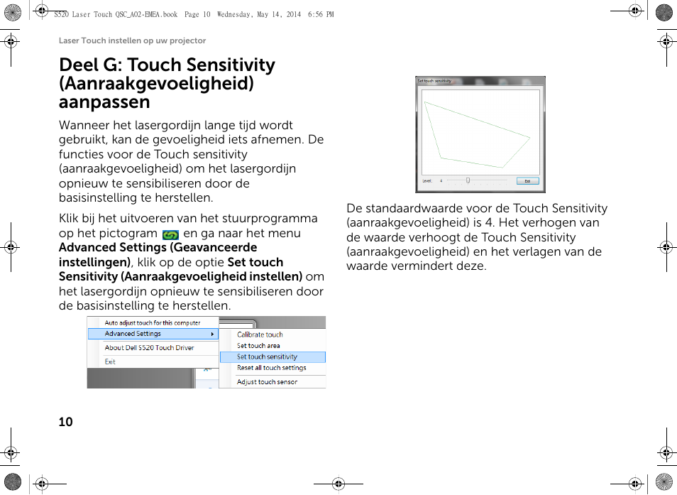 Dell S520 Projector User Manual | Page 54 / 242