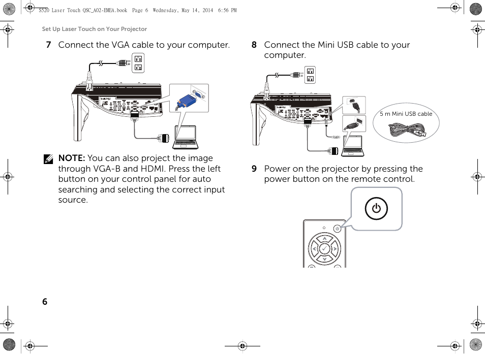 Dell S520 Projector User Manual | Page 8 / 242