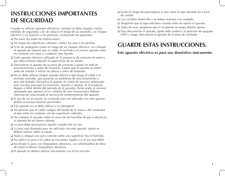 Black & Decker UCM200WG User Manual | Page 2 / 17