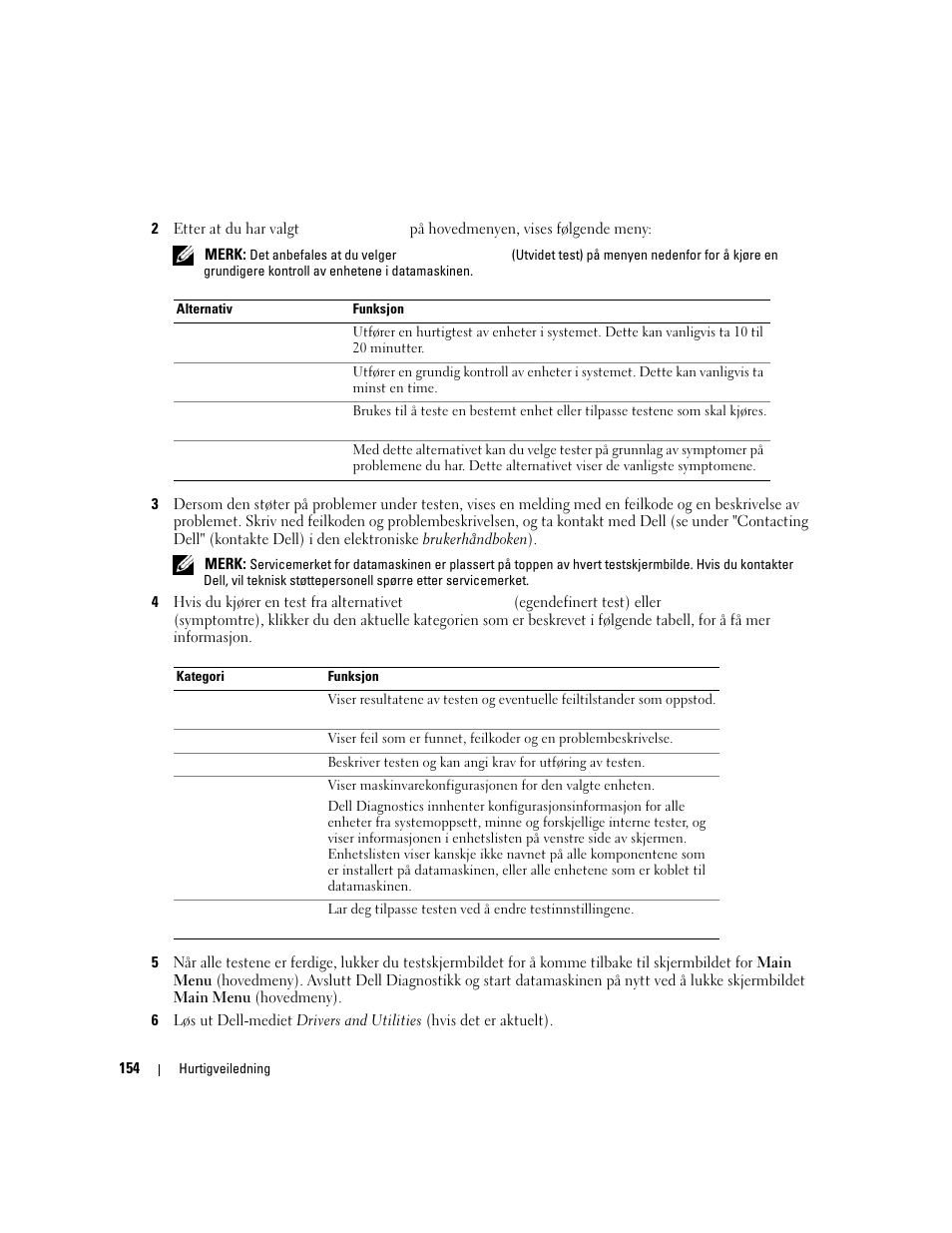 Dell Latitude D830 (Early 2007) User Manual | Page 154 / 258