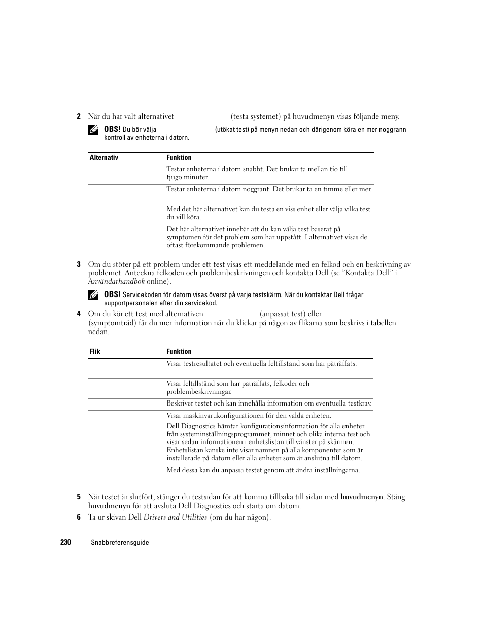 Dell Latitude D830 (Early 2007) User Manual | Page 230 / 258