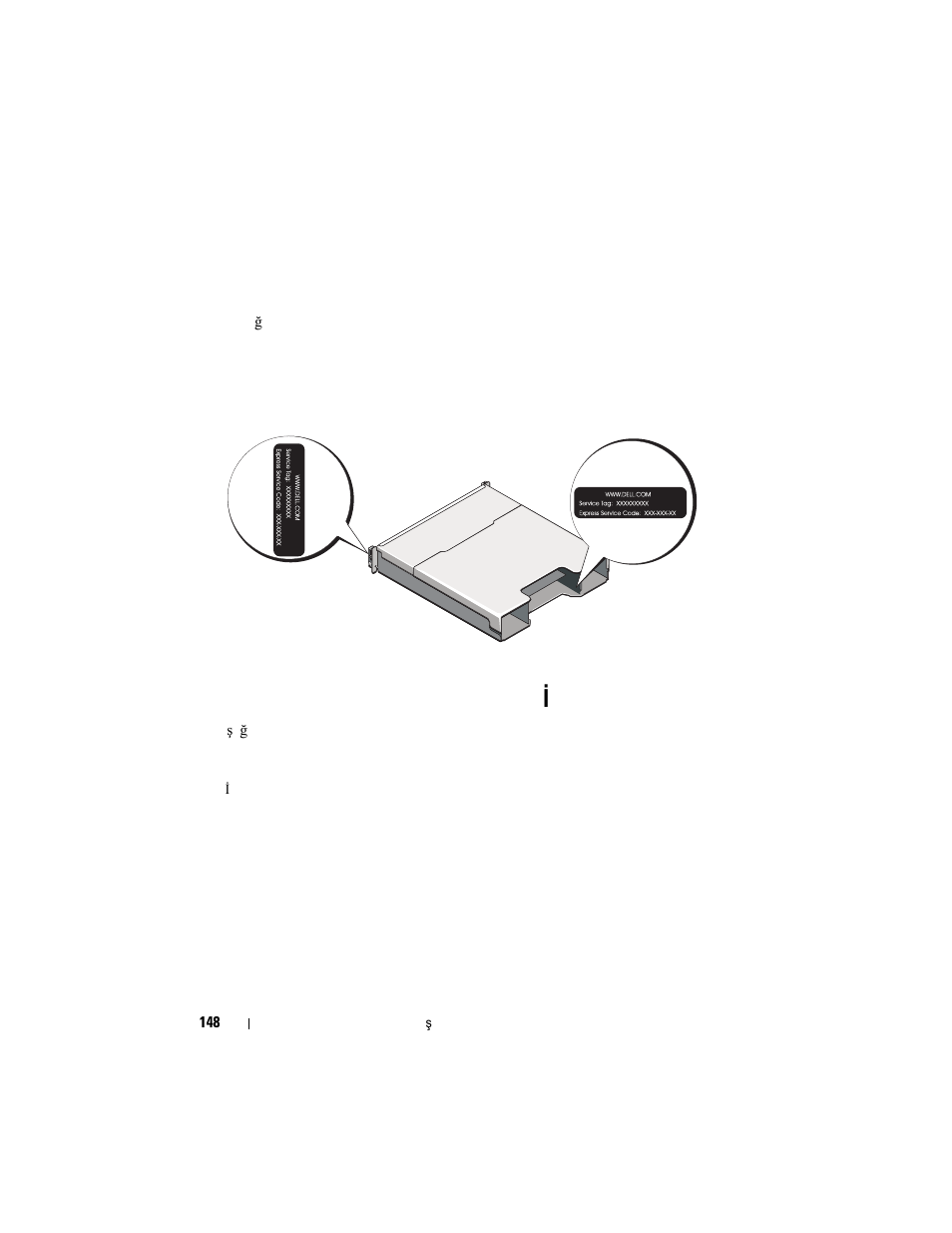 Servis etiketinizin yerini bulma, Nom bilgisi (yalnızca meksika için), Nom bilgisi (yalnızca meksika i çin) | Dell PowerVault MD3200 User Manual | Page 150 / 174