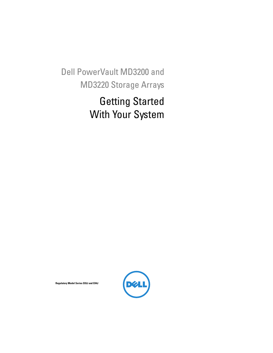 Getting started with your system | Dell PowerVault MD3200 User Manual | Page 3 / 174