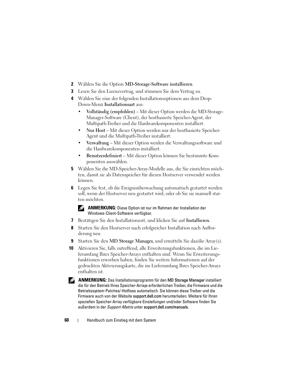 Dell PowerVault MD3200 User Manual | Page 62 / 174