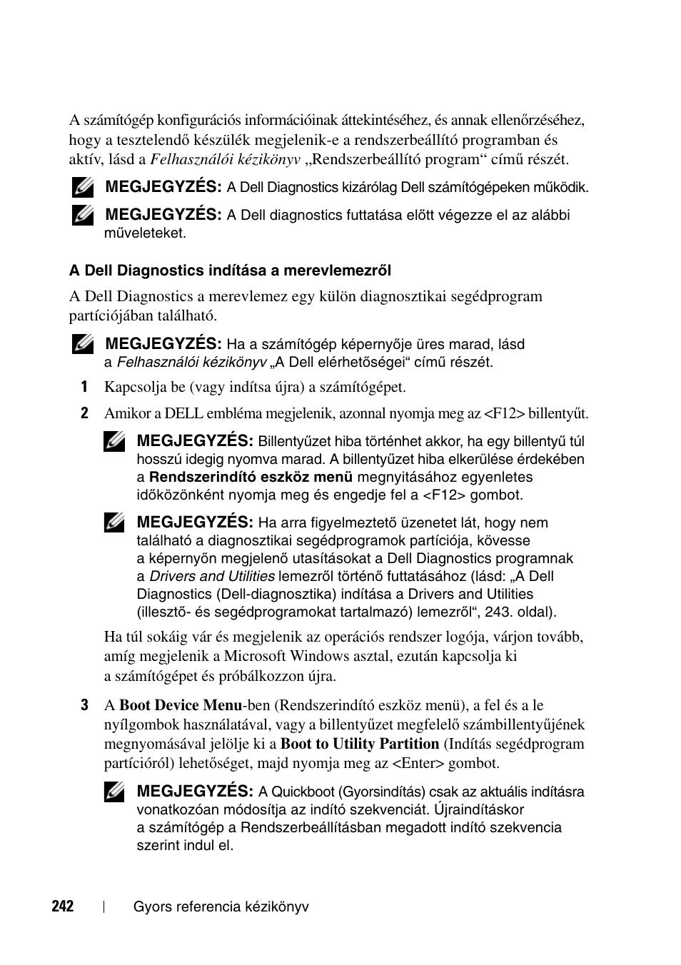 Dell Precision T3400 (Late 2007) User Manual | Page 242 / 608