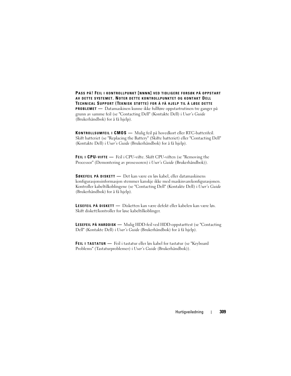 Dell Precision T3400 (Late 2007) User Manual | Page 309 / 608