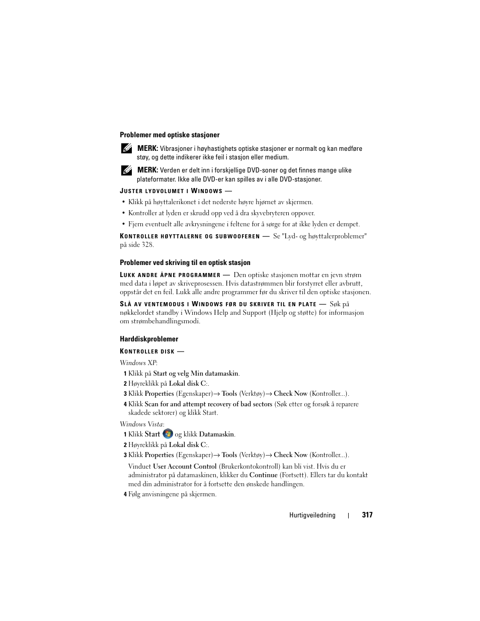 Dell Precision T3400 (Late 2007) User Manual | Page 317 / 608