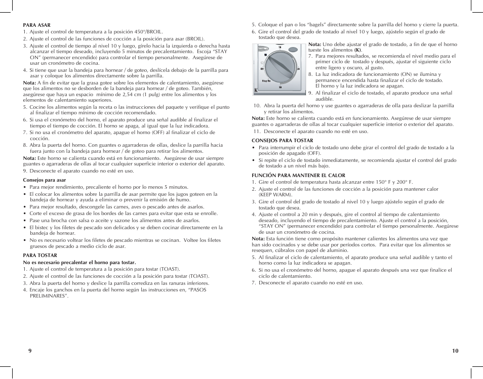 Black & Decker Toast-R- TRO491B User Manual | Page 6 / 19
