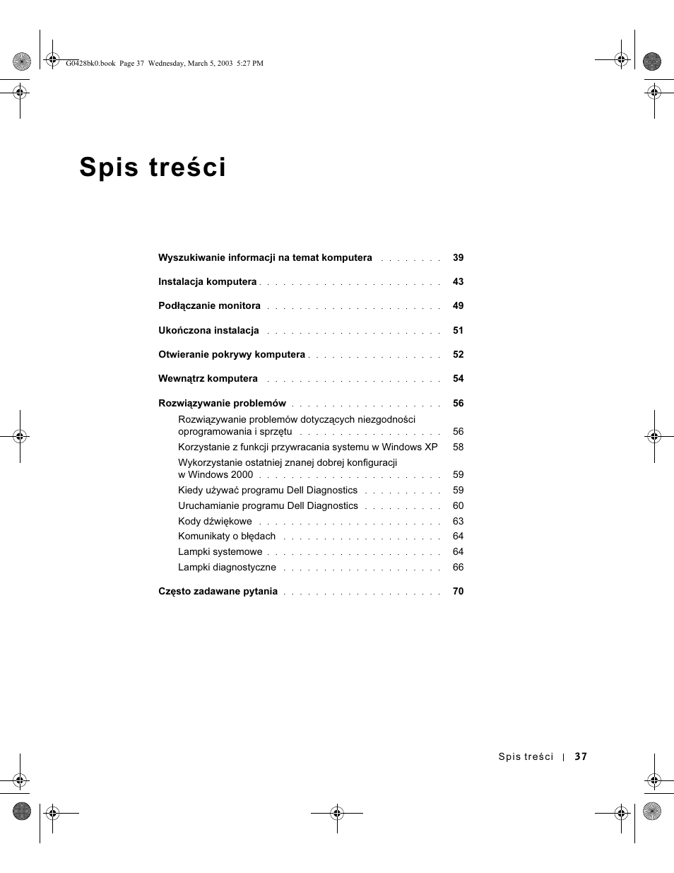 Dell Precision 360 User Manual | Page 37 / 112