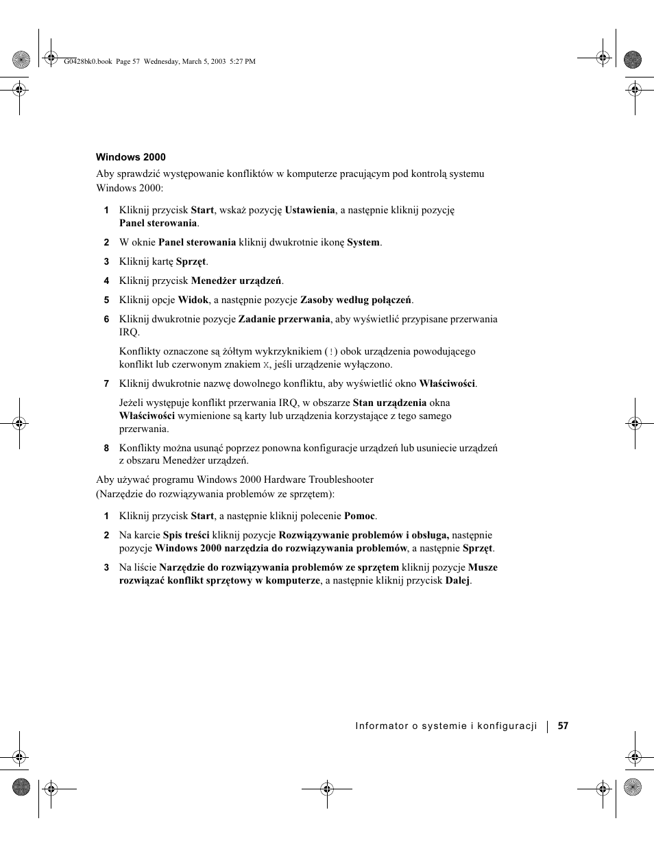 Dell Precision 360 User Manual | Page 57 / 112