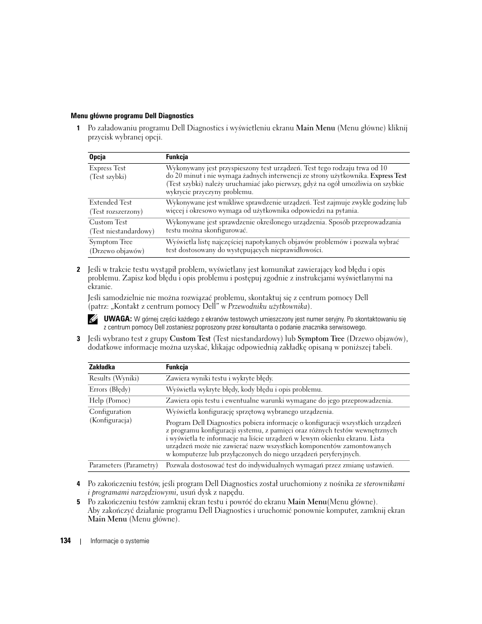 Dell Latitude D631 (Early 2009) User Manual | Page 134 / 182