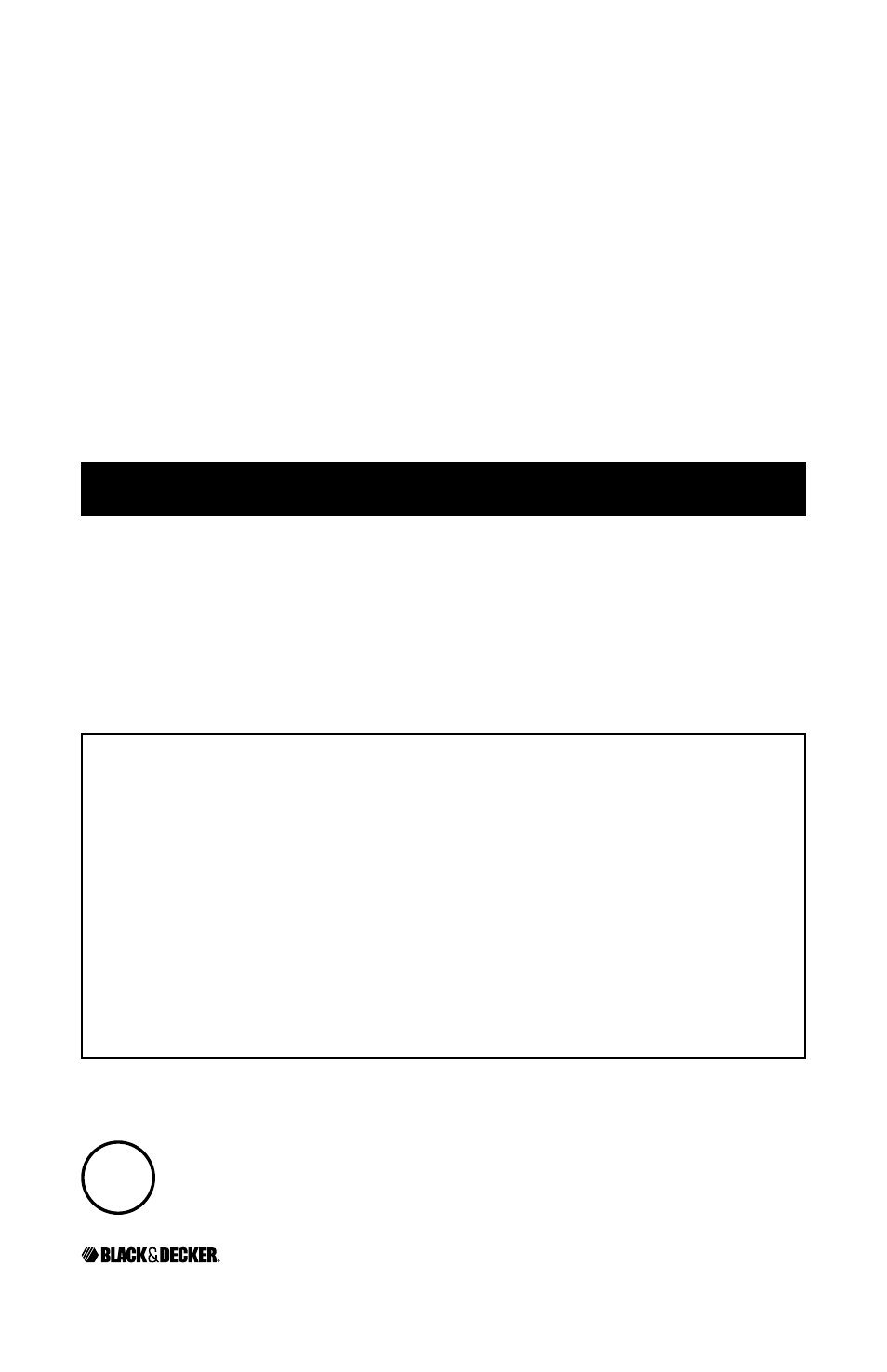 Service or repair | Black & Decker MGD300 User Manual | Page 7 / 8