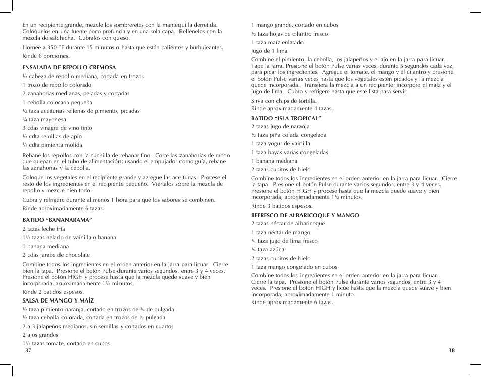Black & Decker FP2620S User Manual | Page 20 / 37