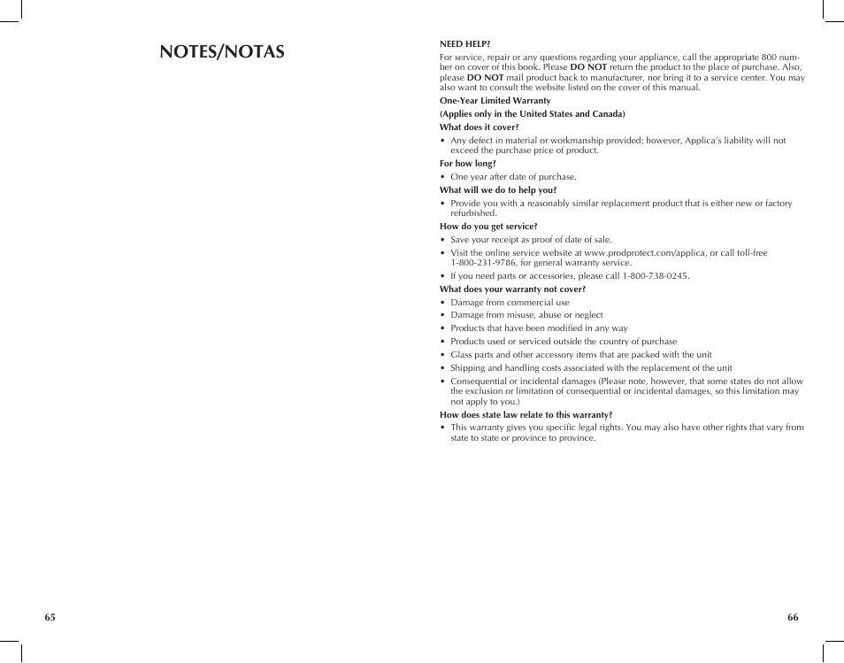Black & Decker FP2620S User Manual | Page 34 / 37