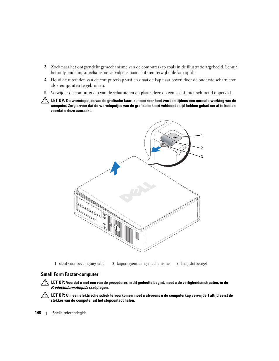 Small form factor-computer | Dell OptiPlex 745 User Manual | Page 148 / 428