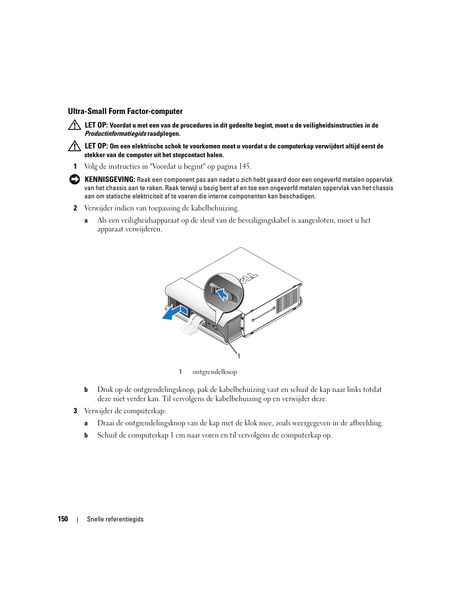 Ultra-small form factor-computer | Dell OptiPlex 745 User Manual | Page 150 / 428