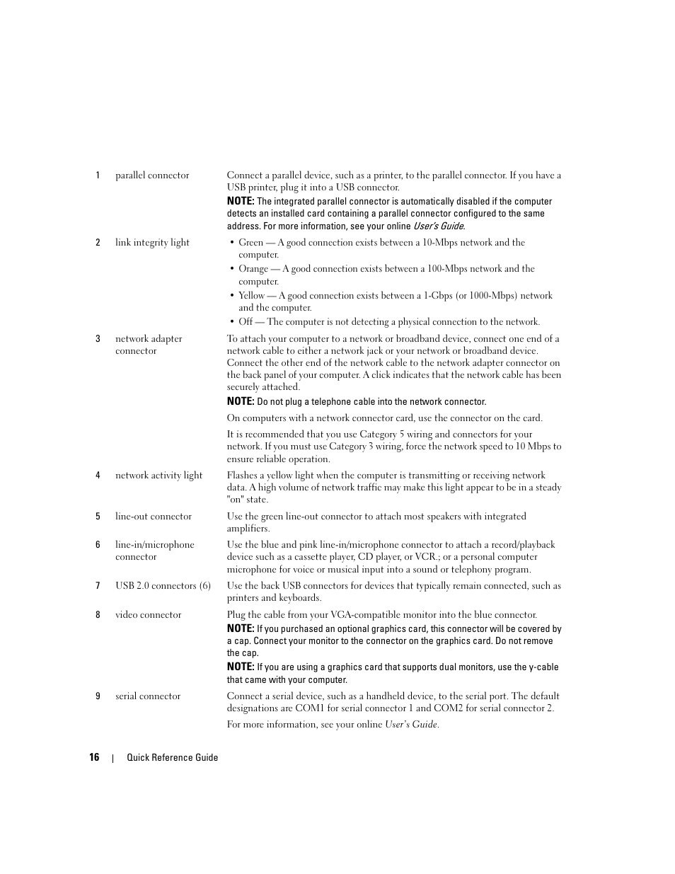Dell OptiPlex 745 User Manual | Page 16 / 428