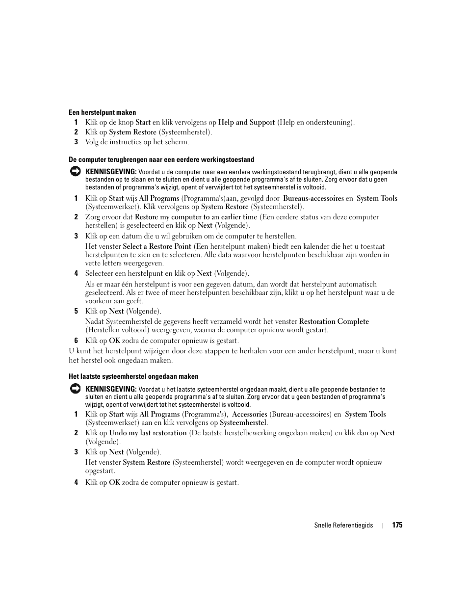 Dell OptiPlex 745 User Manual | Page 175 / 428