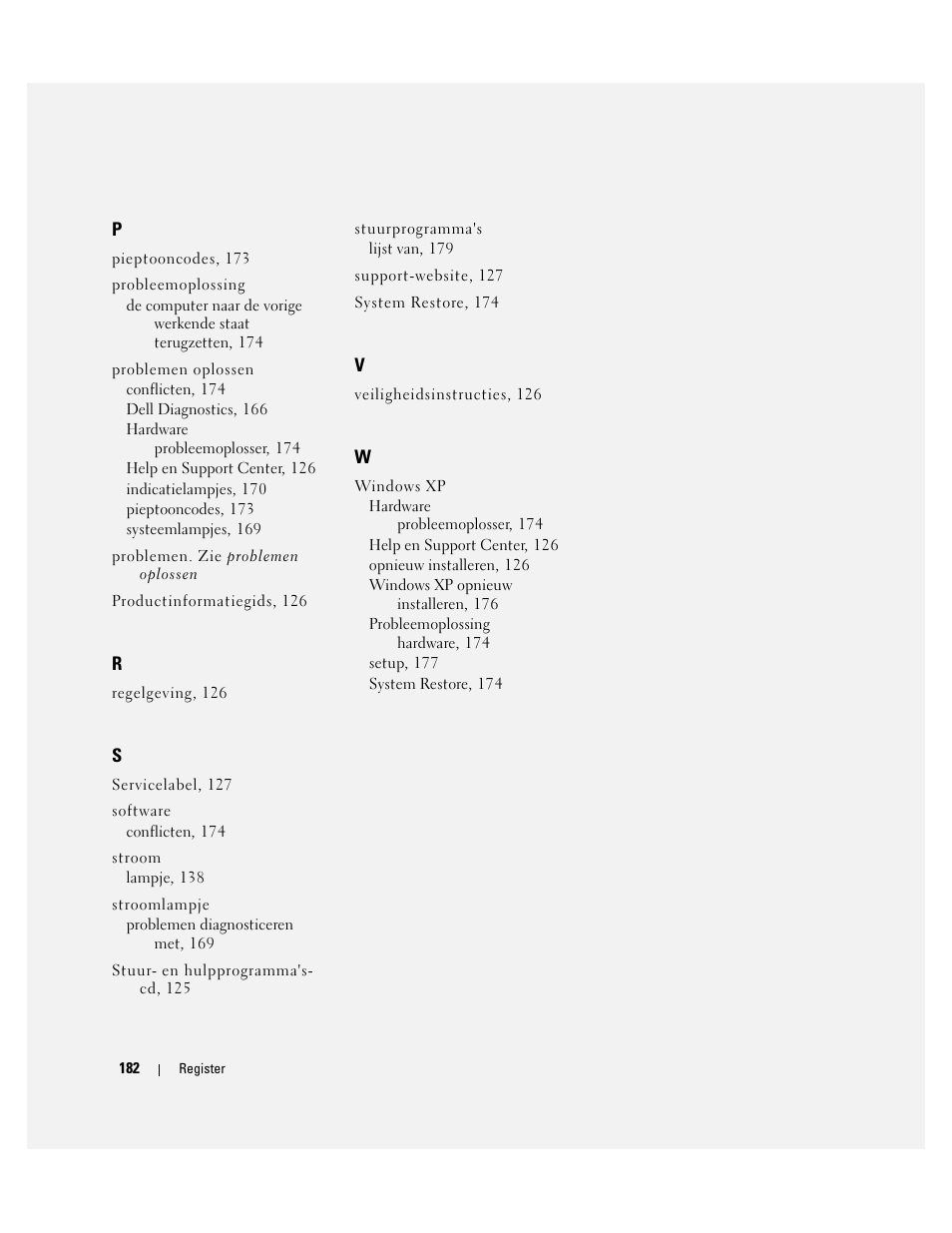 Dell OptiPlex 745 User Manual | Page 182 / 428