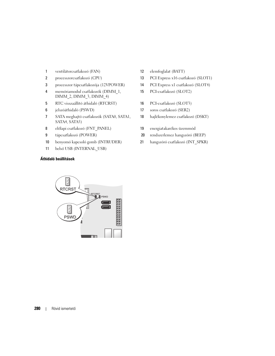 Dell OptiPlex 745 User Manual | Page 280 / 428