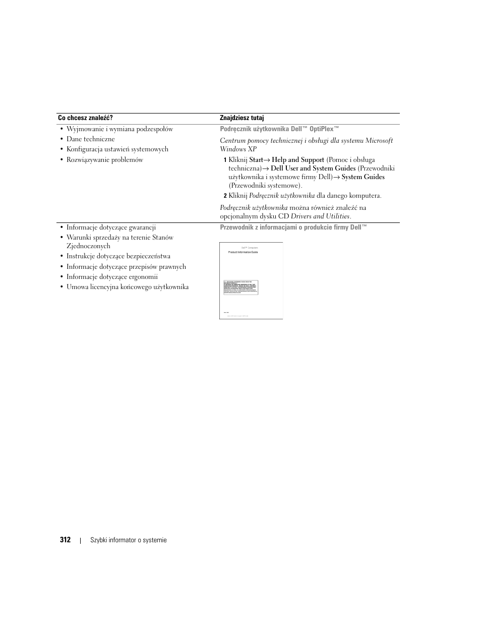 Dell OptiPlex 745 User Manual | Page 312 / 428