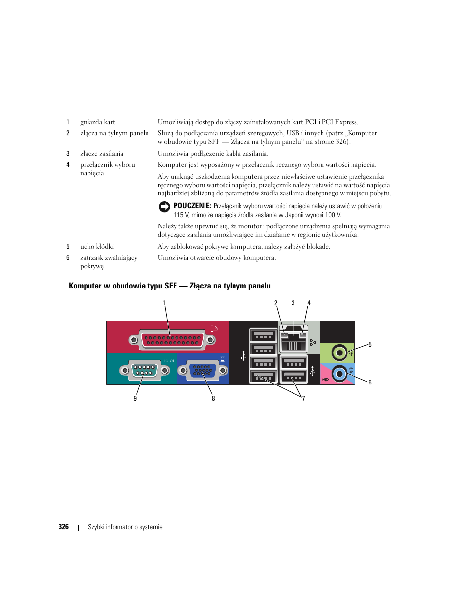 Dell OptiPlex 745 User Manual | Page 326 / 428