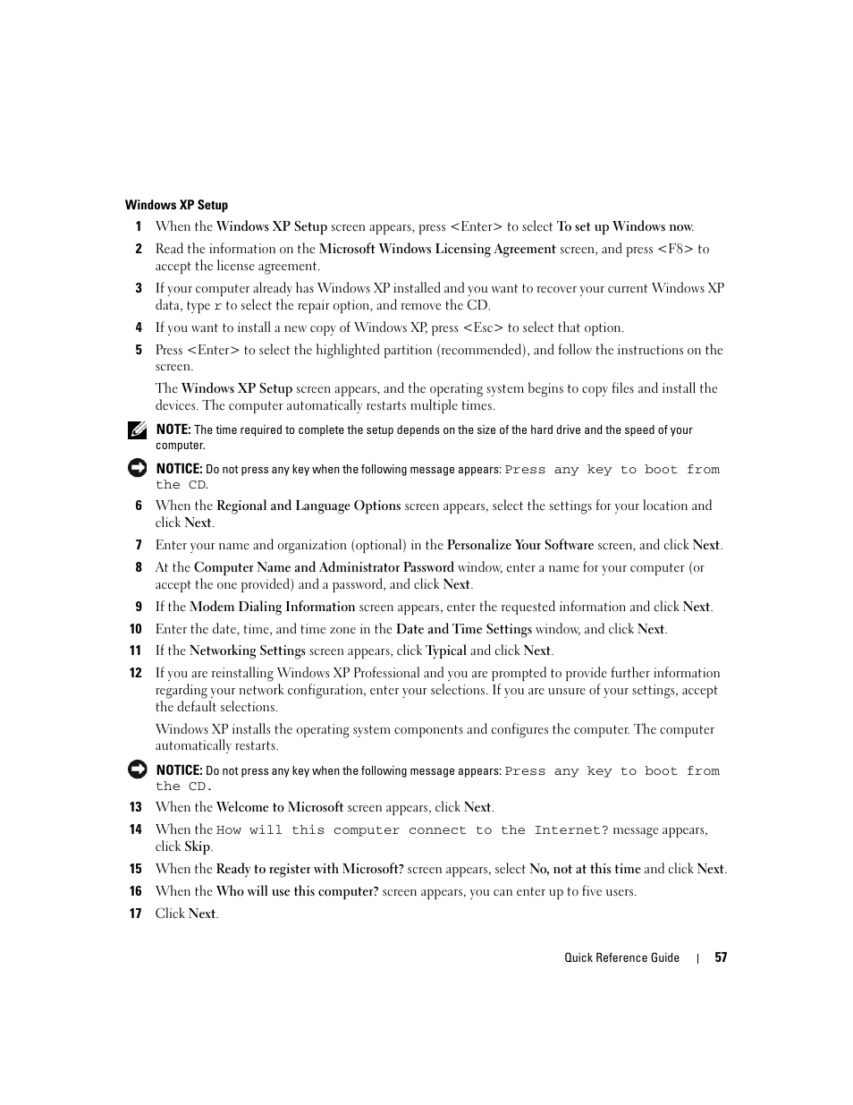 Dell OptiPlex 745 User Manual | Page 57 / 428