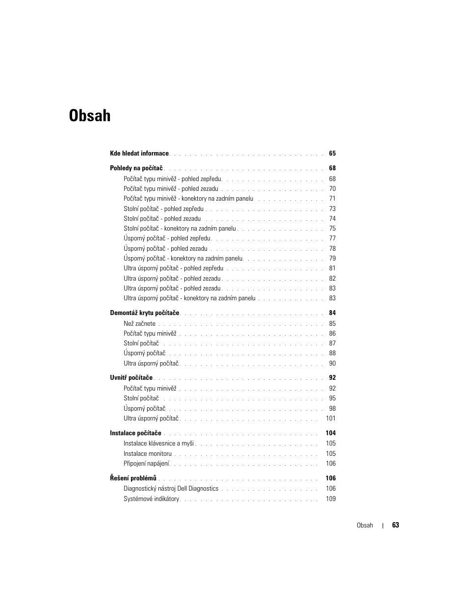 Dell OptiPlex 745 User Manual | Page 63 / 428