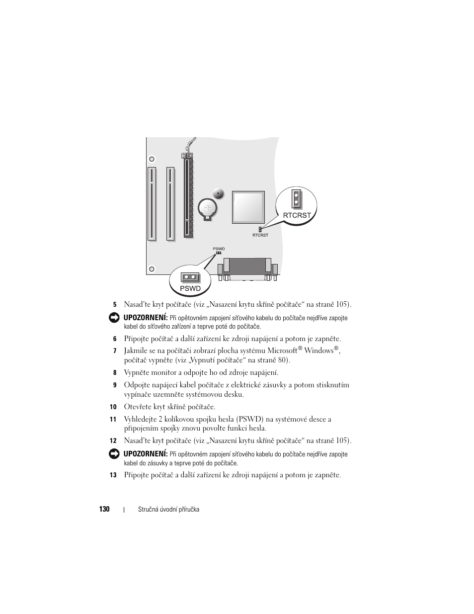 Dell OptiPlex 330 (Late 2007) User Manual | Page 130 / 490