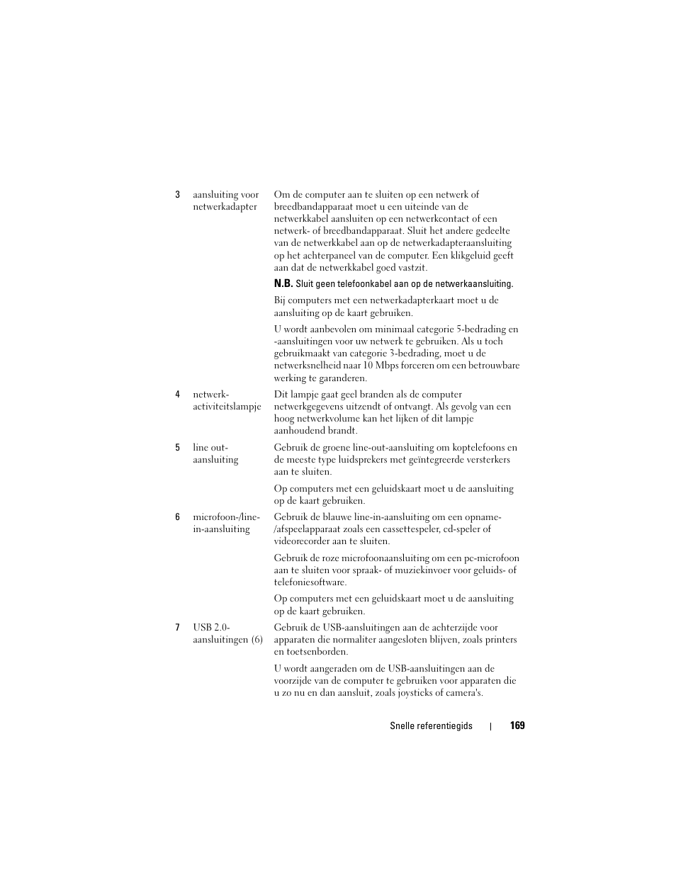 Dell OptiPlex 330 (Late 2007) User Manual | Page 169 / 490