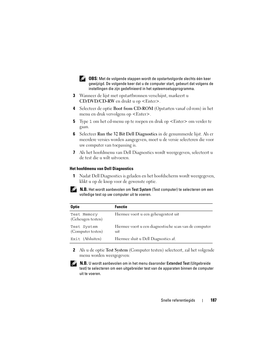 Dell OptiPlex 330 (Late 2007) User Manual | Page 187 / 490